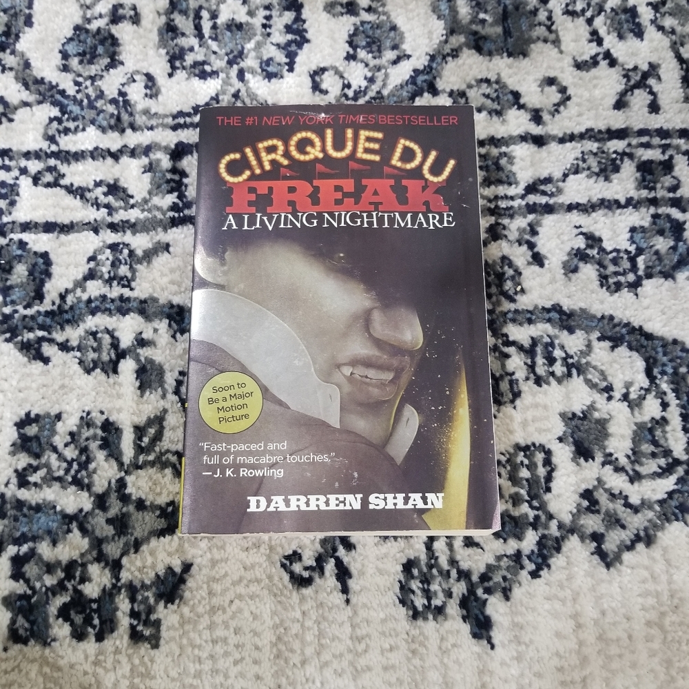 Book One in CirqueDu Freak Series
